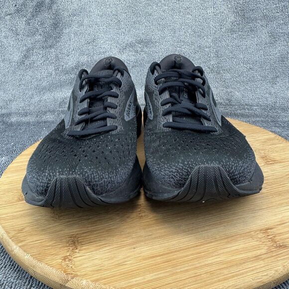 Brooks Ghost Shoes Womens Size 8.5 Black Running Athletic Sneakers 1204071B020 - Picture 2 of 10